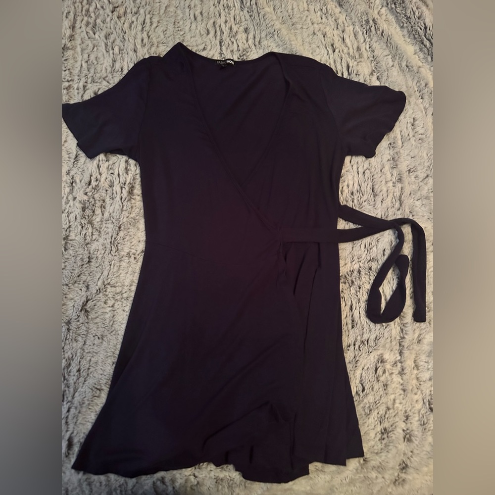 Never worn fashion nova romper dress